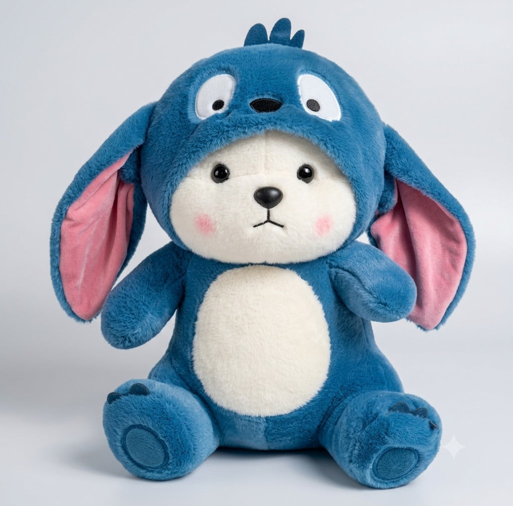 Blue Premium Soft Quality Lovable Huggable Soft Toy, Plush Teddy Bear,