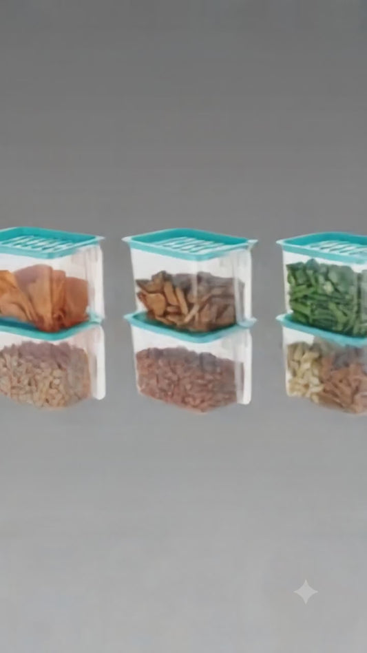 Unbreakable kitchen storage Basket (Pack of 6)